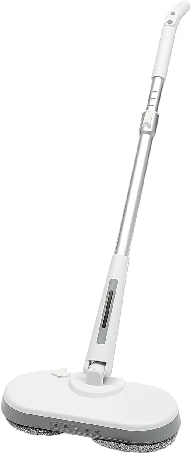 Vadrouille ELectrique Sans Fil Vadrouille ELectrique Avec Fonction Spray Et Led RéServoir D'Eau 350 ML – 2000 mah, gris