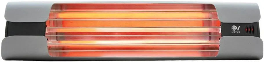 Vortice de chauffage mural avec cordon – 1800 W, gris