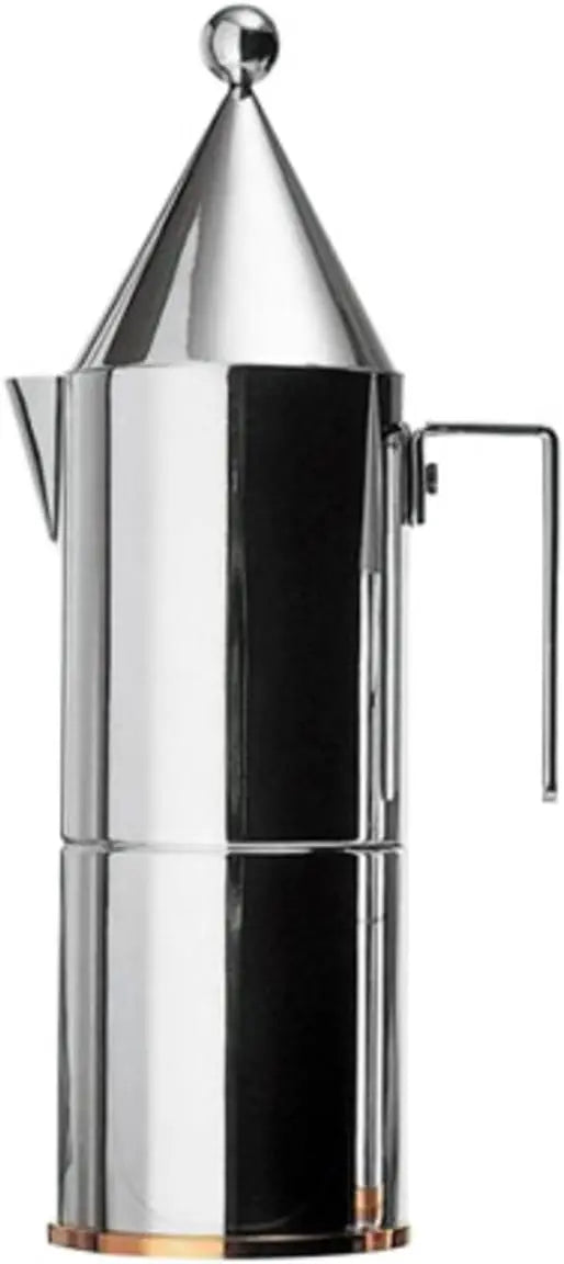 Alessi 90002/6 La Conica Cafetière Espresso – gris/noir