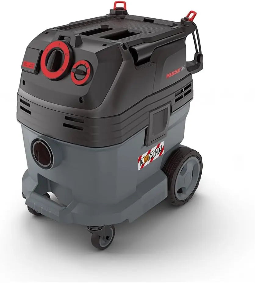 MENZER Aspirateur Industriel VCL 530 Pro Aspirateur Eau et Poussière – 1380 watts, 30 l, gris