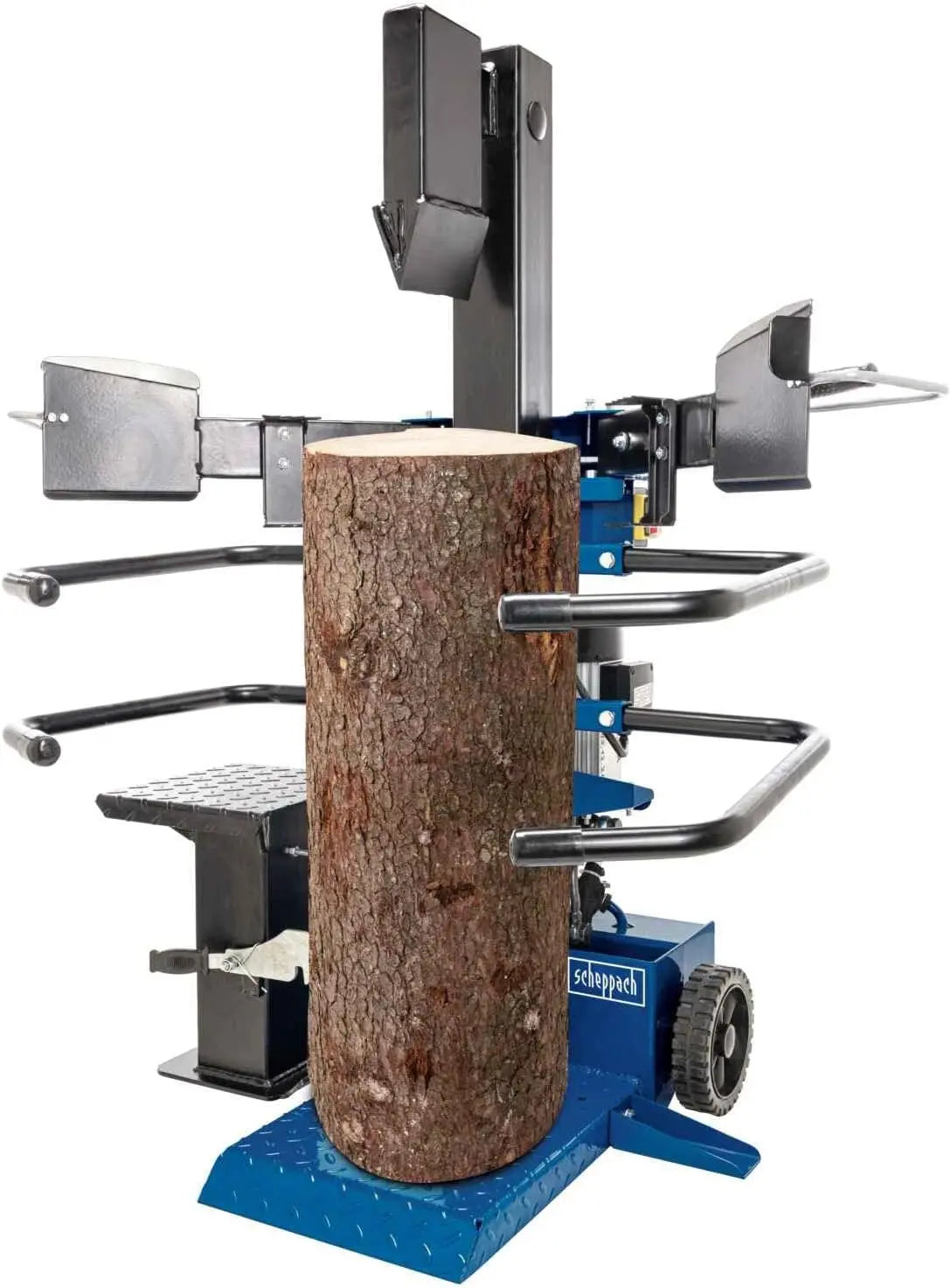 Scheppach Fendeur de bois compact 8T vertical 400V 3500W – gris