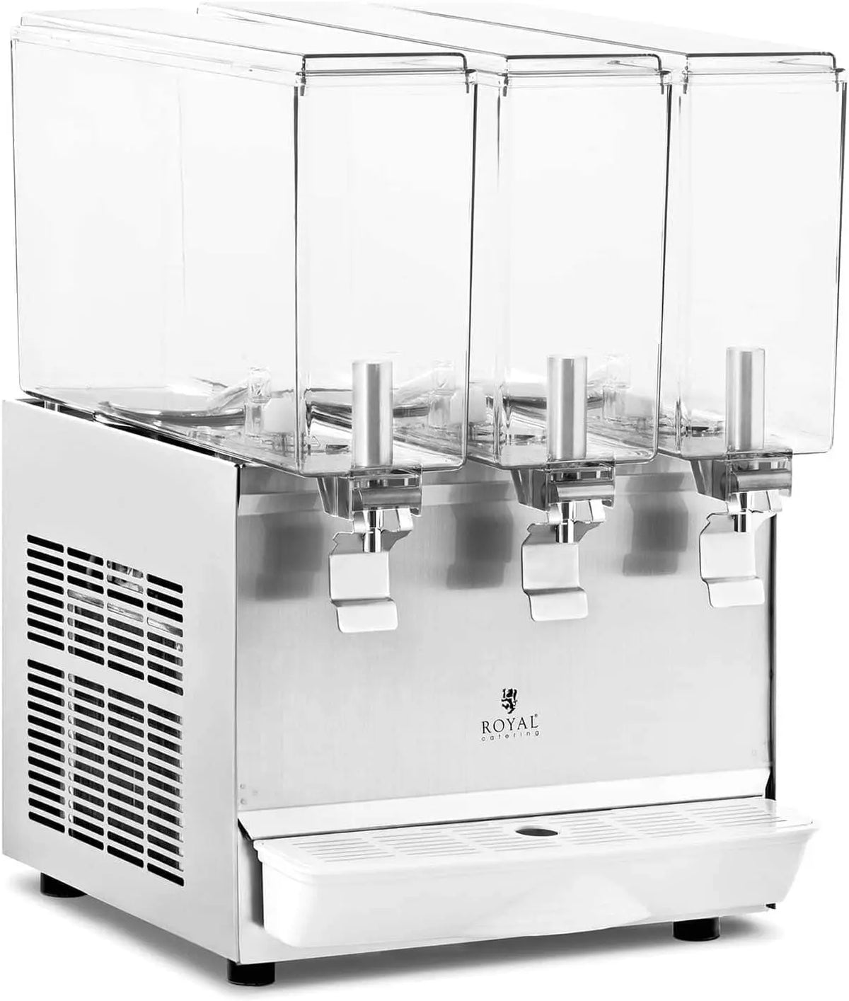 Royal Catering Distributeur de Boissons Réfrigéré – 320 W, gris
