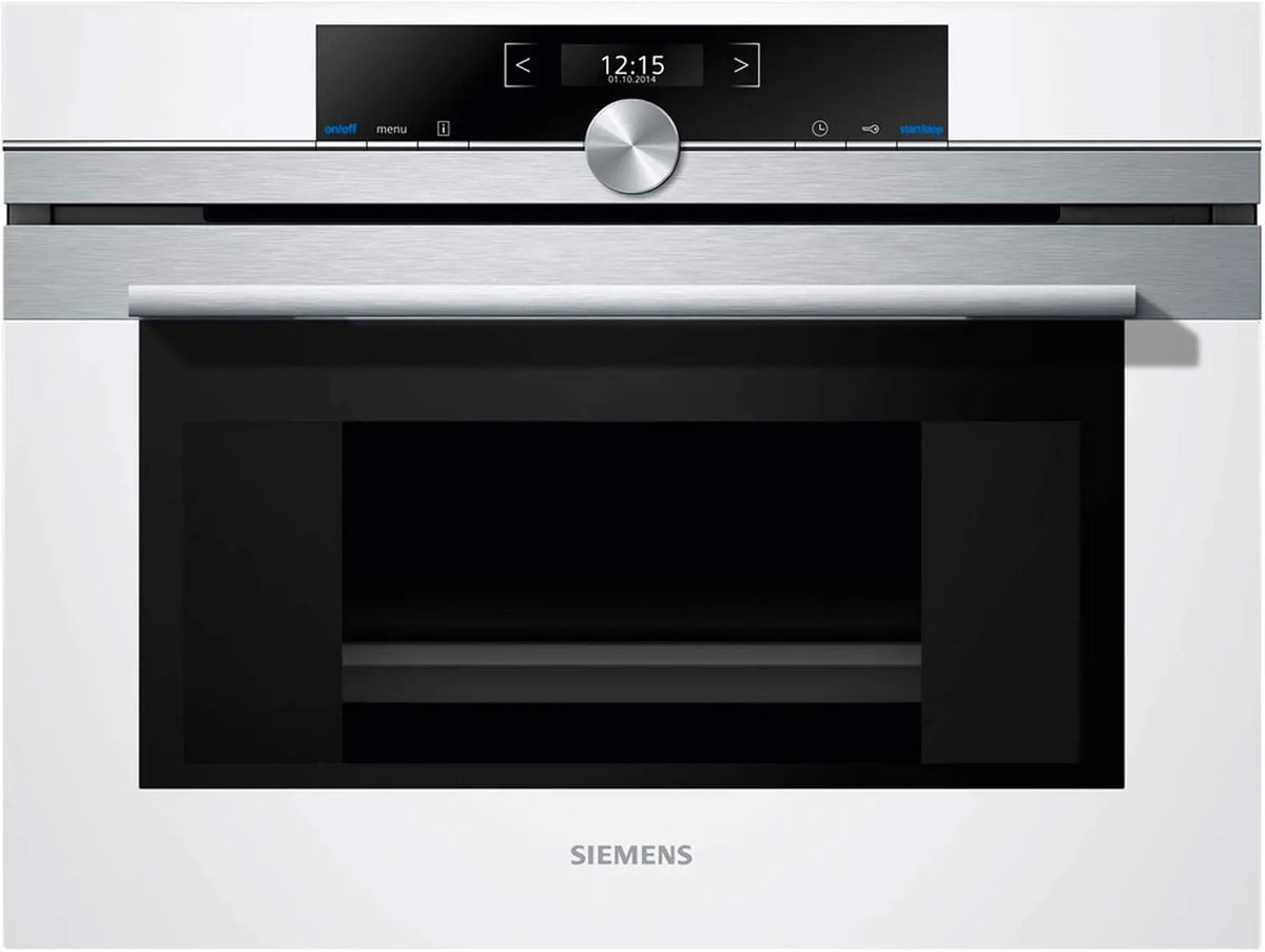 Siemens cd634gbw1 Set vapeur encastrable/38 L/halogène éclairage intérieur/Blanc – 1,9 kW
