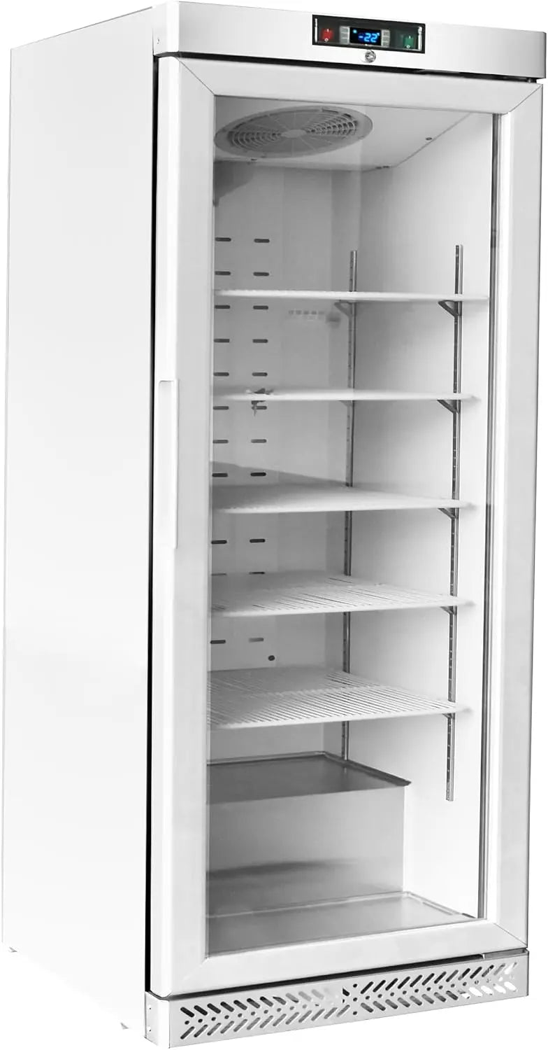 METRO Professional Congélateur à Porte Vitrée GFR6600G – 380 L, blanc