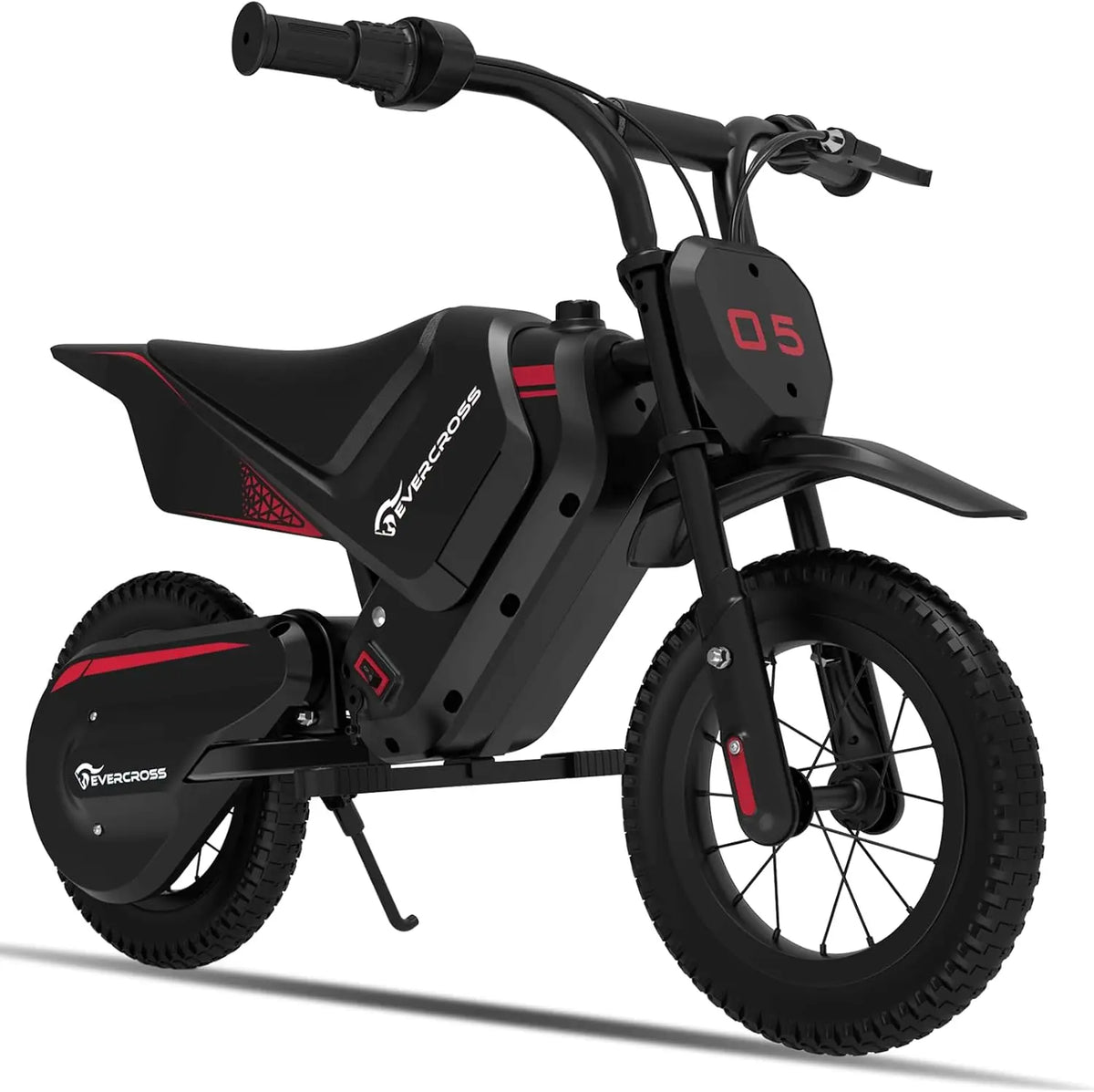 EVERCROSS EV05M Moto Electrique Enfants véhicule de loisirs – 150 W, 5,2 Ah, noir/gris