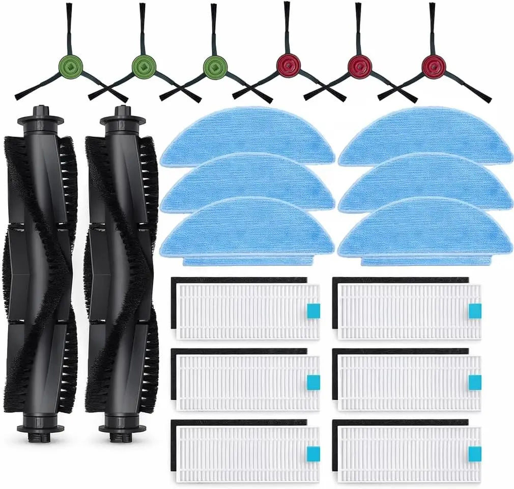 Kit Accessoires Pièces d'rechange pour Lubluelu SL60D – L9000, bleu/gris/noir
