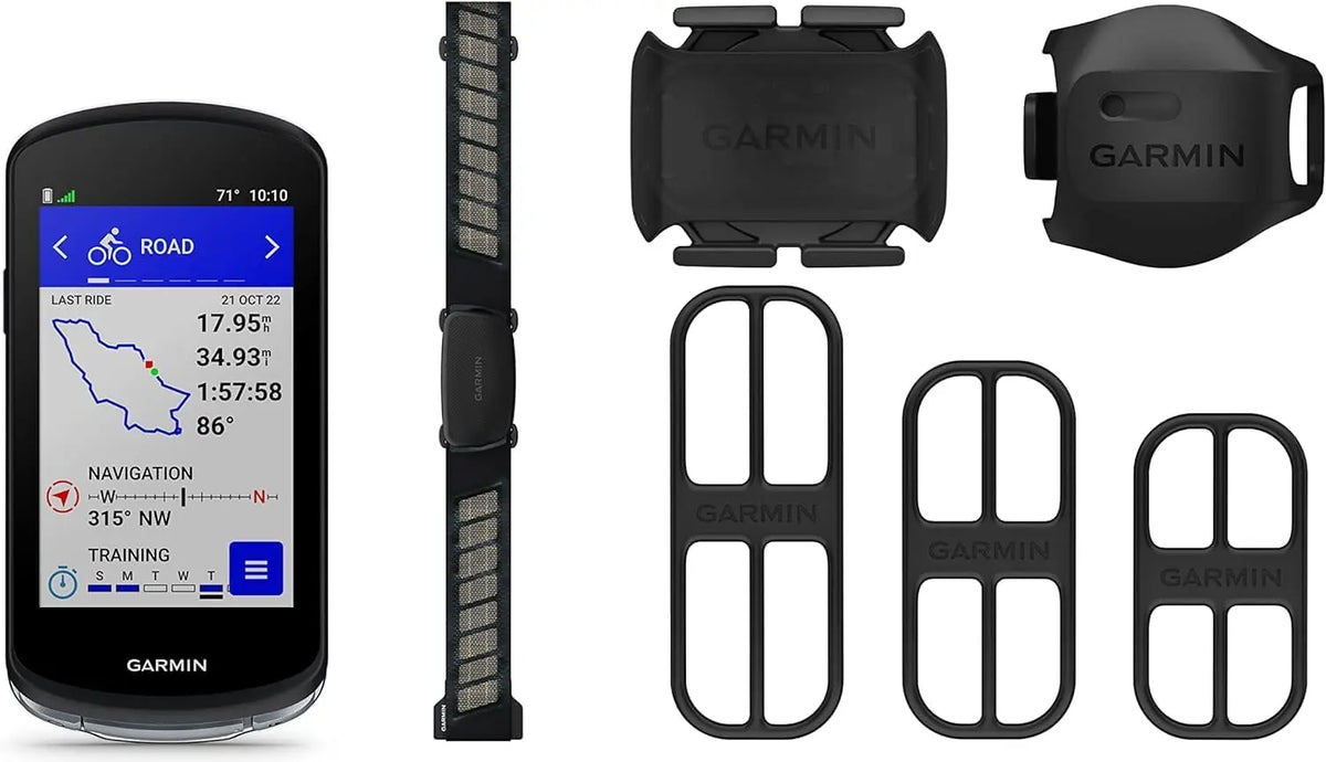 Garmin Edge 1040 Bundle appareil de navigation – gris/noir