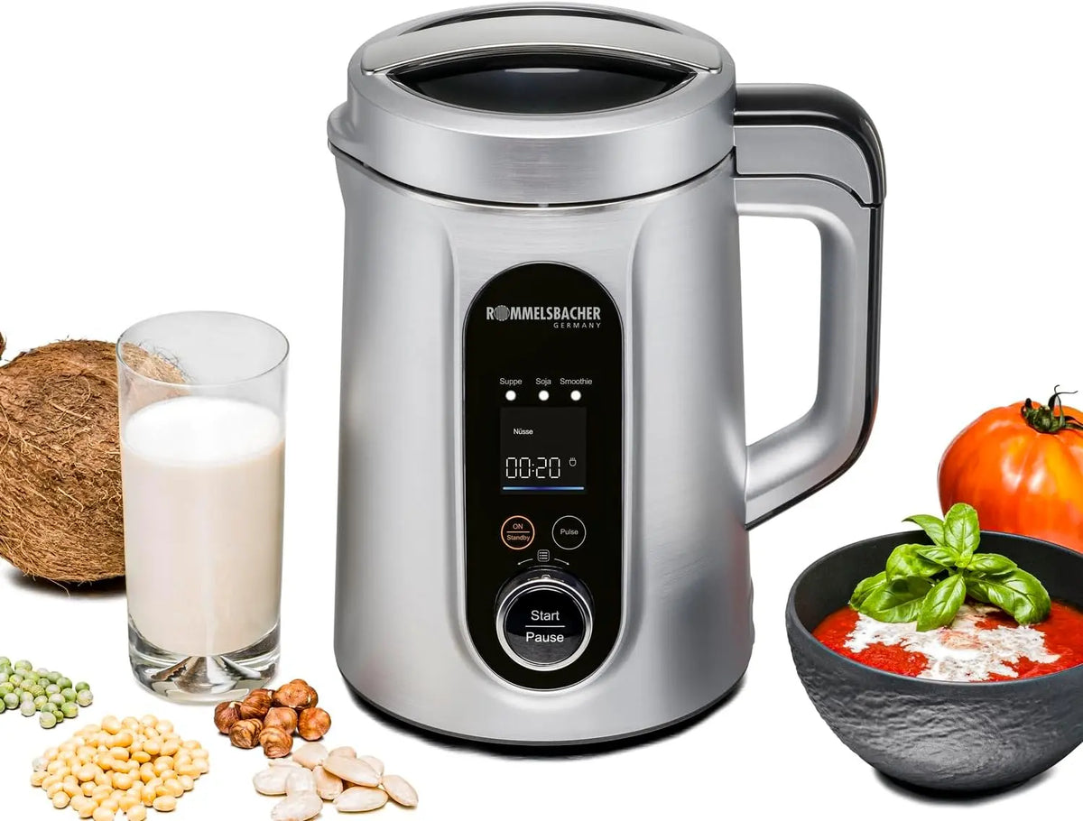 ROMMELSBACHER Veggie Drink & soupes SVD 1400 Cuisine – 1,3 l, argenté