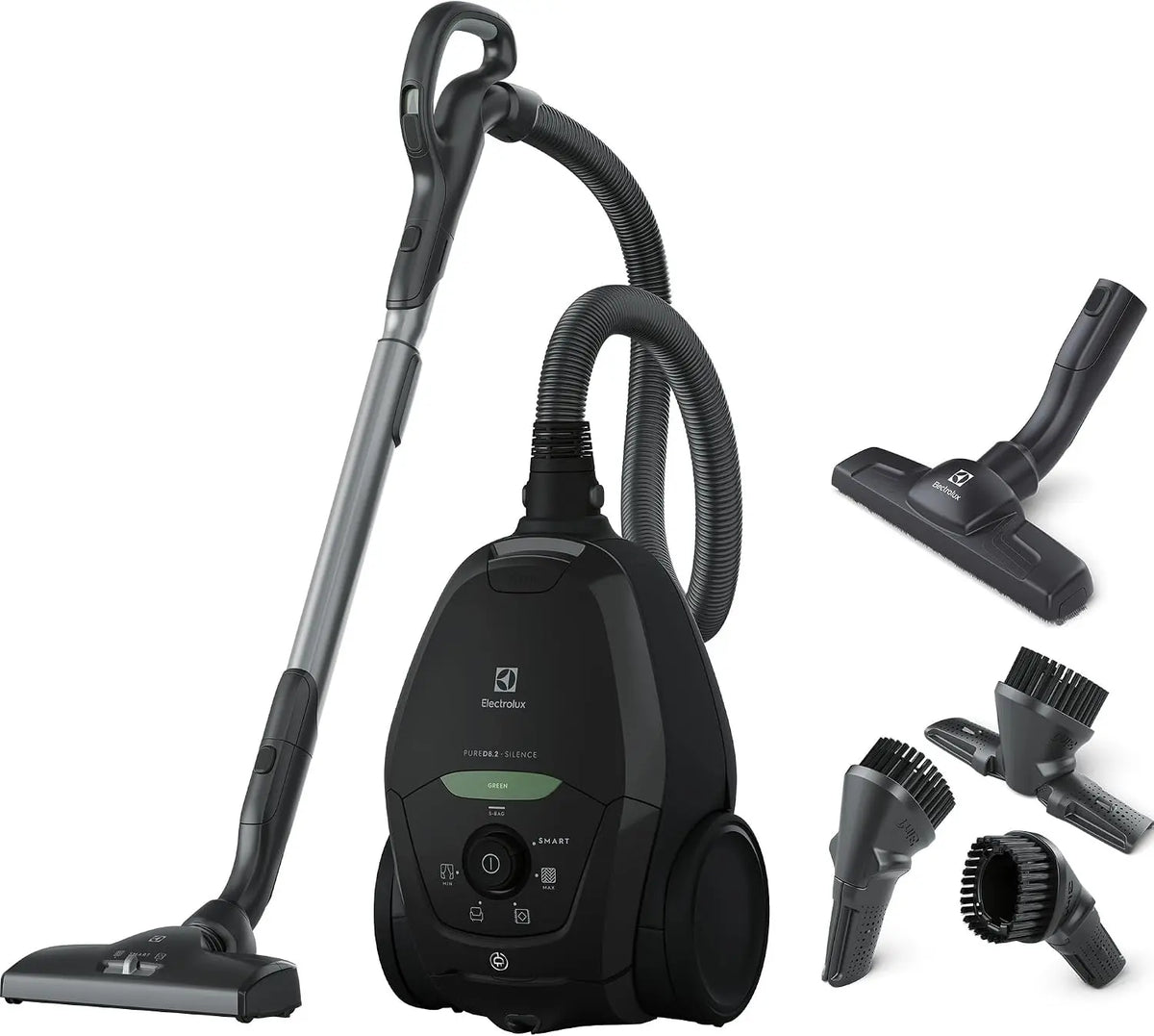 Electrolux Pure D8 Aspirateur Traineau avec Sac – PD82, noir