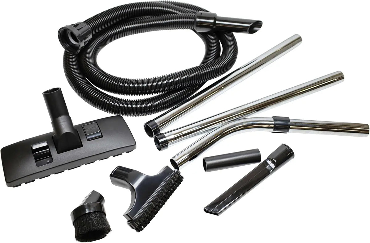 Vhbw Set d'accessoires 9 pcs. compatible avec Numatic NBV190 – gris/noir