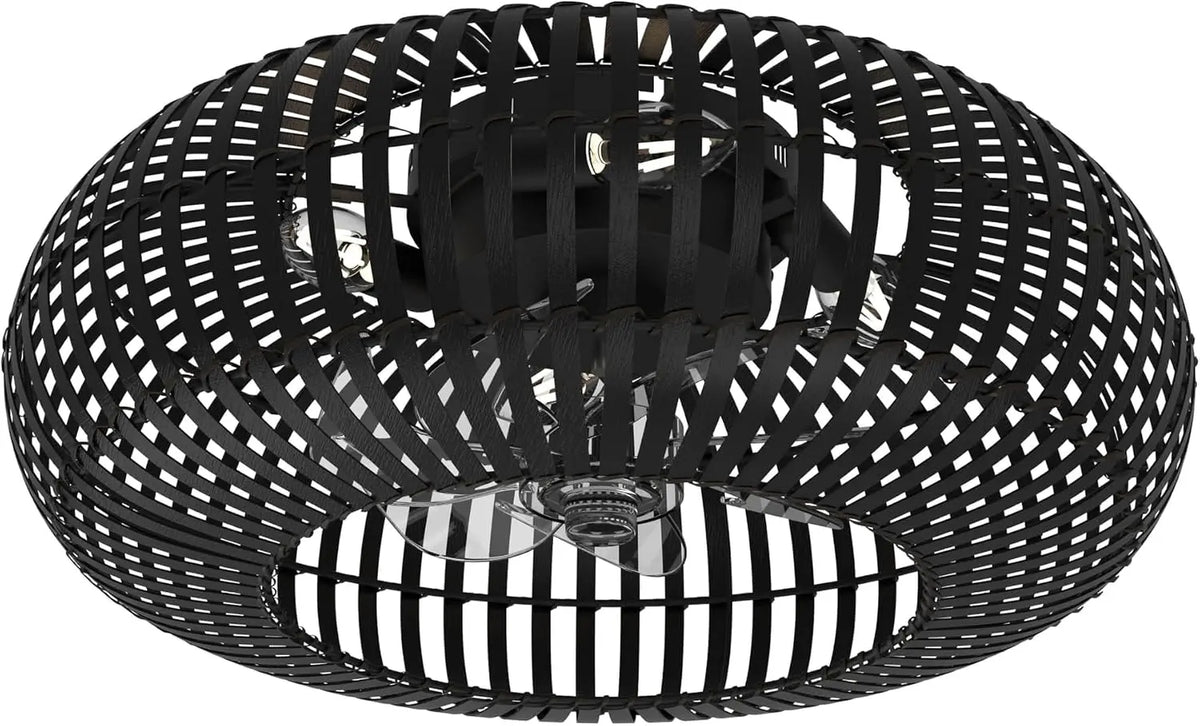 Varin Ventilateur Plafond avec Lumiere Intelligent – noir