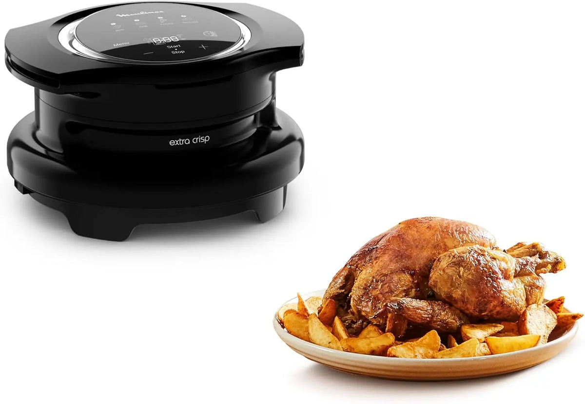Moulinex - Couvercle Extra Crisp air fryer pour Multicuiseur Cookeo - Noir – couvercle de remplacement