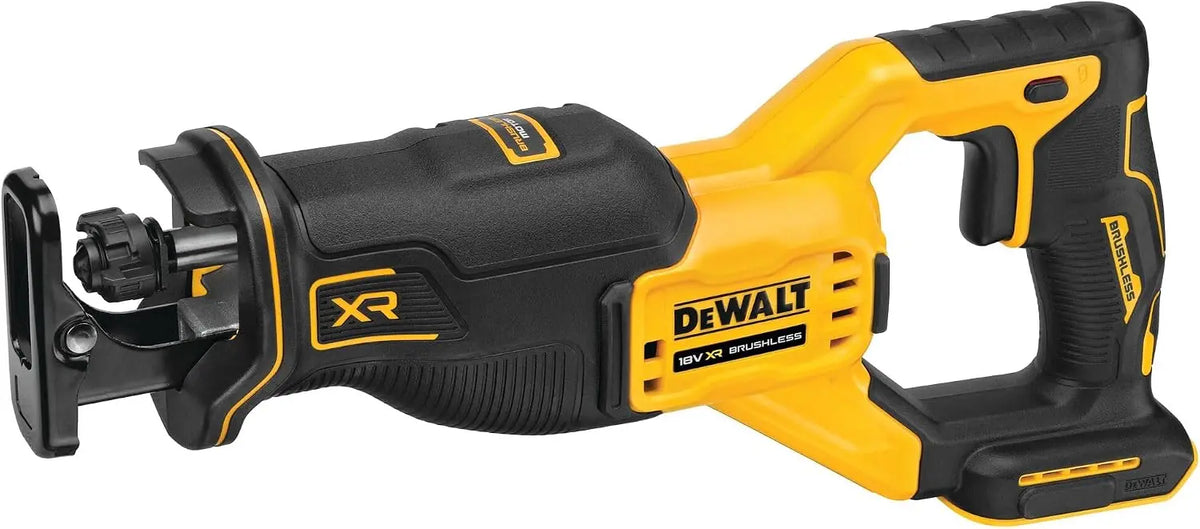 Dewalt - Scie sabre sans fil XR 18V sans balais Produit seul - DCS382N-XJ – gris/noir/jaune