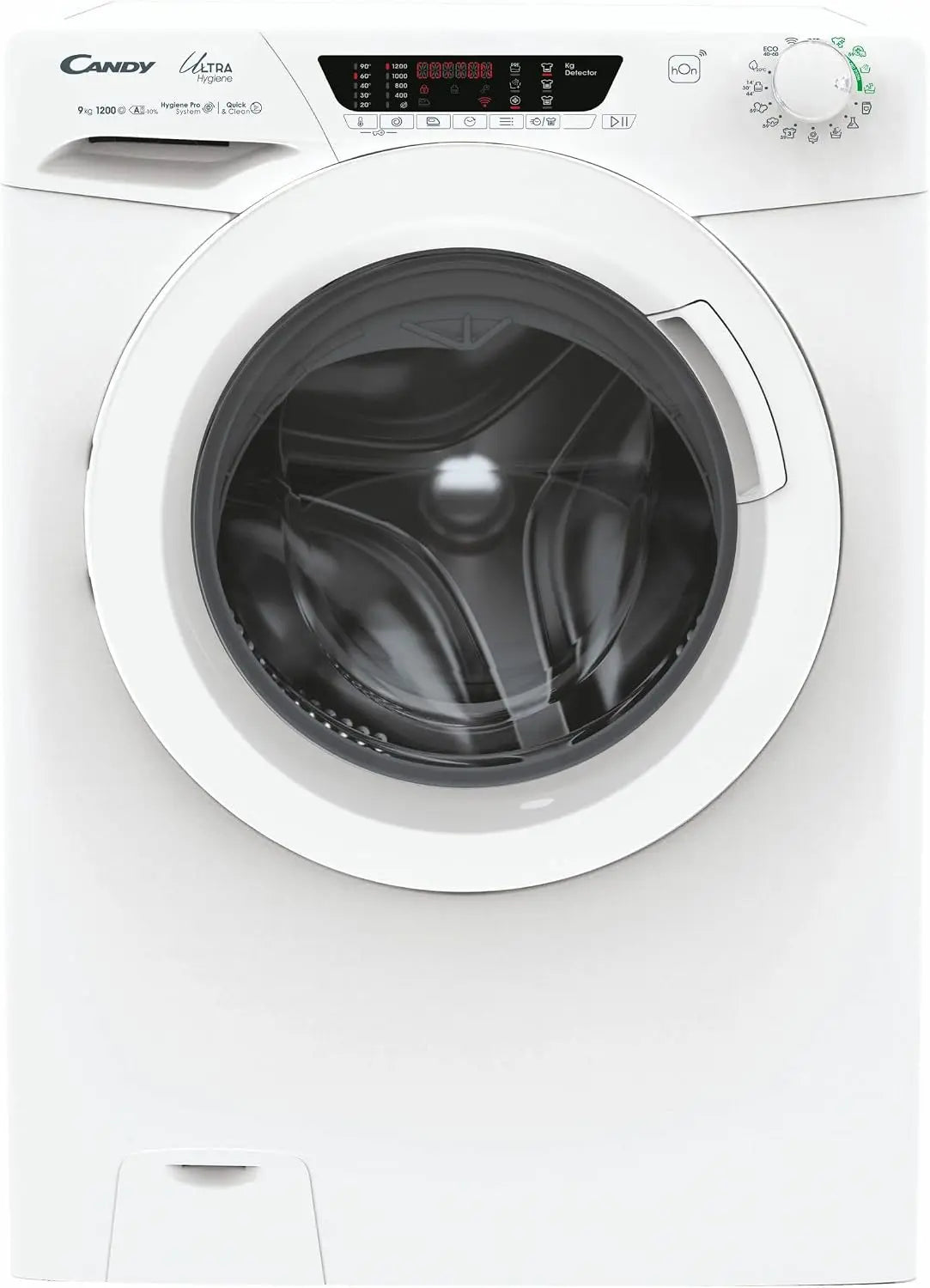 Candy Machine à Laver HE 1294TWM6/1-S 9 Kg 1200 RPM A Blanche – lave-linge
