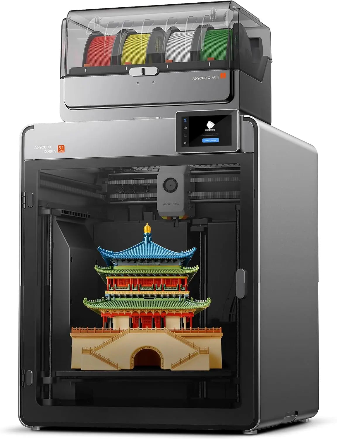 Anycubic Kobra S1 Max Combo Imprimante 3D – gris/noir