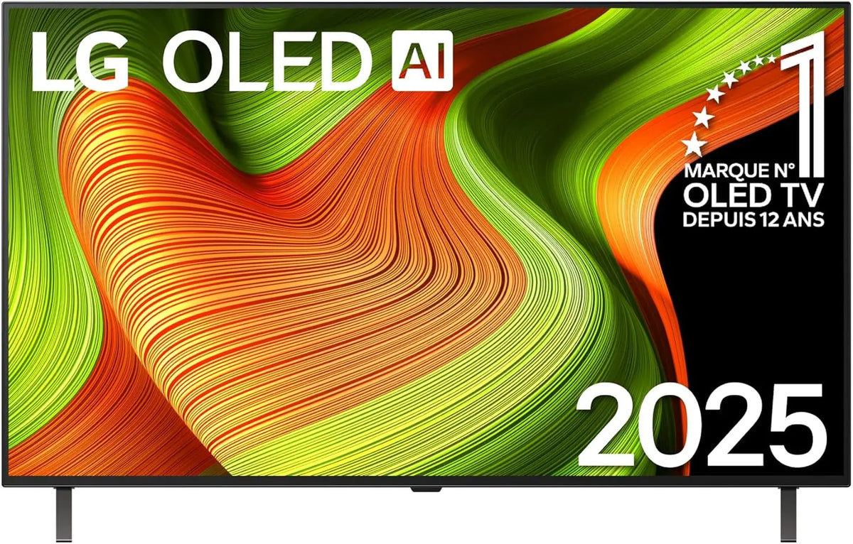 LG téléviseur OLED 2025 – noir