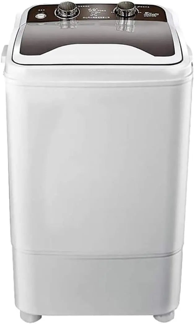 Machine à Laver portable 7 kg capacité Totale Lavage de cuve Unique déshydratation essorage Nettoyage – 260 W, 50 Hz, noir