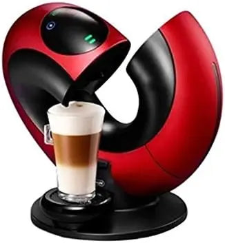 Machines à café Machine à café à Capsules Domestique Commerciale Écran Tactile Intelligent Automatique – 1600 W, 1000 ML, 60 Hz, noir/rouge