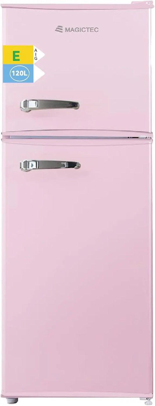 Magictec Frigo vintage réfrigérateur – 88 L / 32 L, blanc