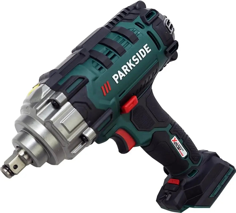 Parkside PASSK 20-Li B2 Visseuse à percussion sans fil 20 V 1/2' – 4 Ah, 400 Nm, sans batterie, gris/noir