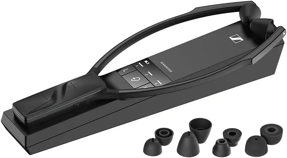 Sennheiser Casque sans fil numérique RS 5200 pour écouter la téléviseur - Son très Clair – gris/noir