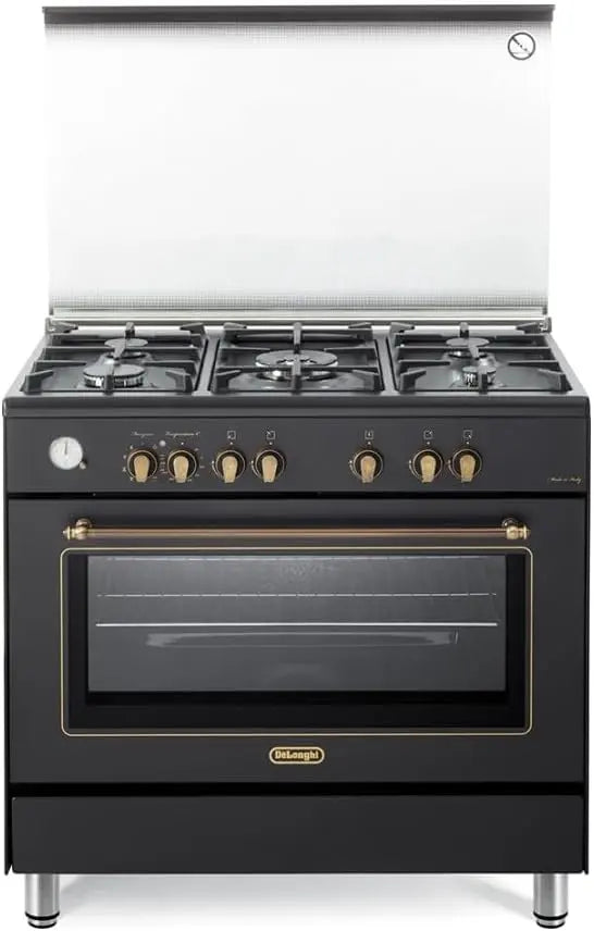 De'Longhi PEMA 965 CSG Cuisine à Gaz four – 3050 W / 11500 W, 83 l, noir