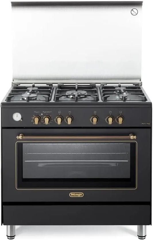 De'Longhi PEMA 965 CSG Cuisine à Gaz four – 3050 W / 11500 W, 83 l, noir