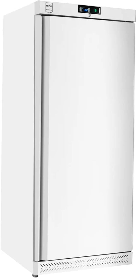 METRO Professional Congélateur GFR6400 – 480 W, 240 L, 3,56 kWh, 59,5 x64 x188,5 cm, argenté/blanc