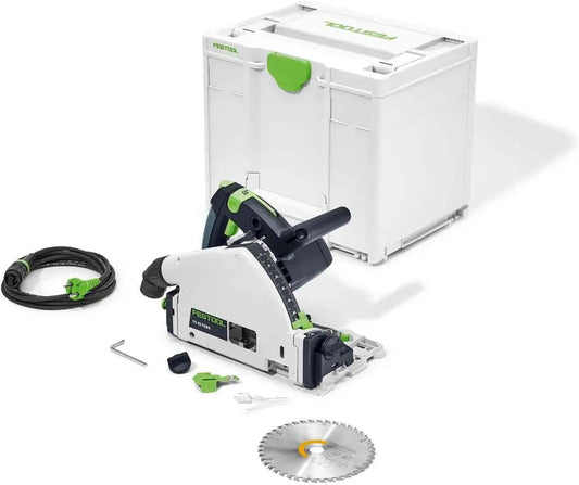 Festool Scie Plongeante TS 55 FEBQ-Plus – 1200 W, gris
