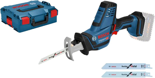 Bosch PRO Scie sabre sans fil GSA 18V-LI C – bleu/gris