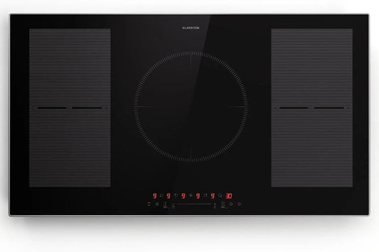 Klarstein Plaque Induction Encastrée 7000W – noir/argenté