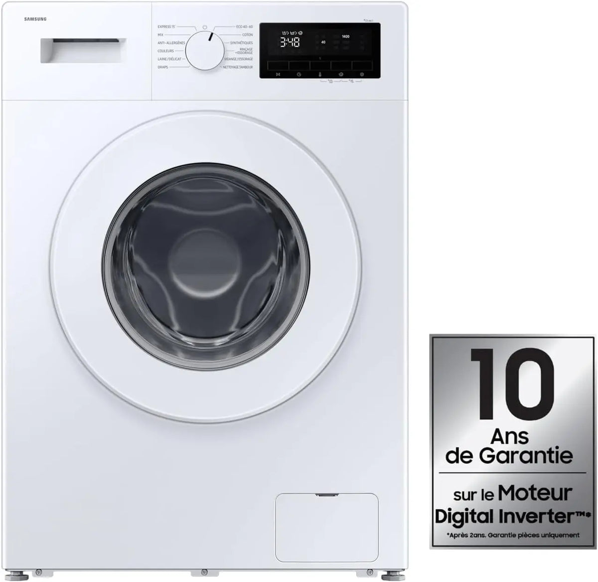 Samsung Lave linge Frontal SAMSUNG lave-linge – 53 litres, blanc/gris