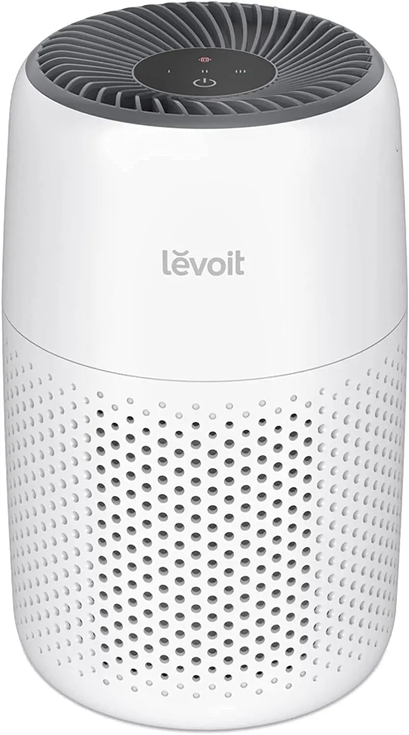 Levoit Purificateur d'Air Filtre HEPA 99,97% 7W Chambre Silencieux Blanc – 0,007 kWh