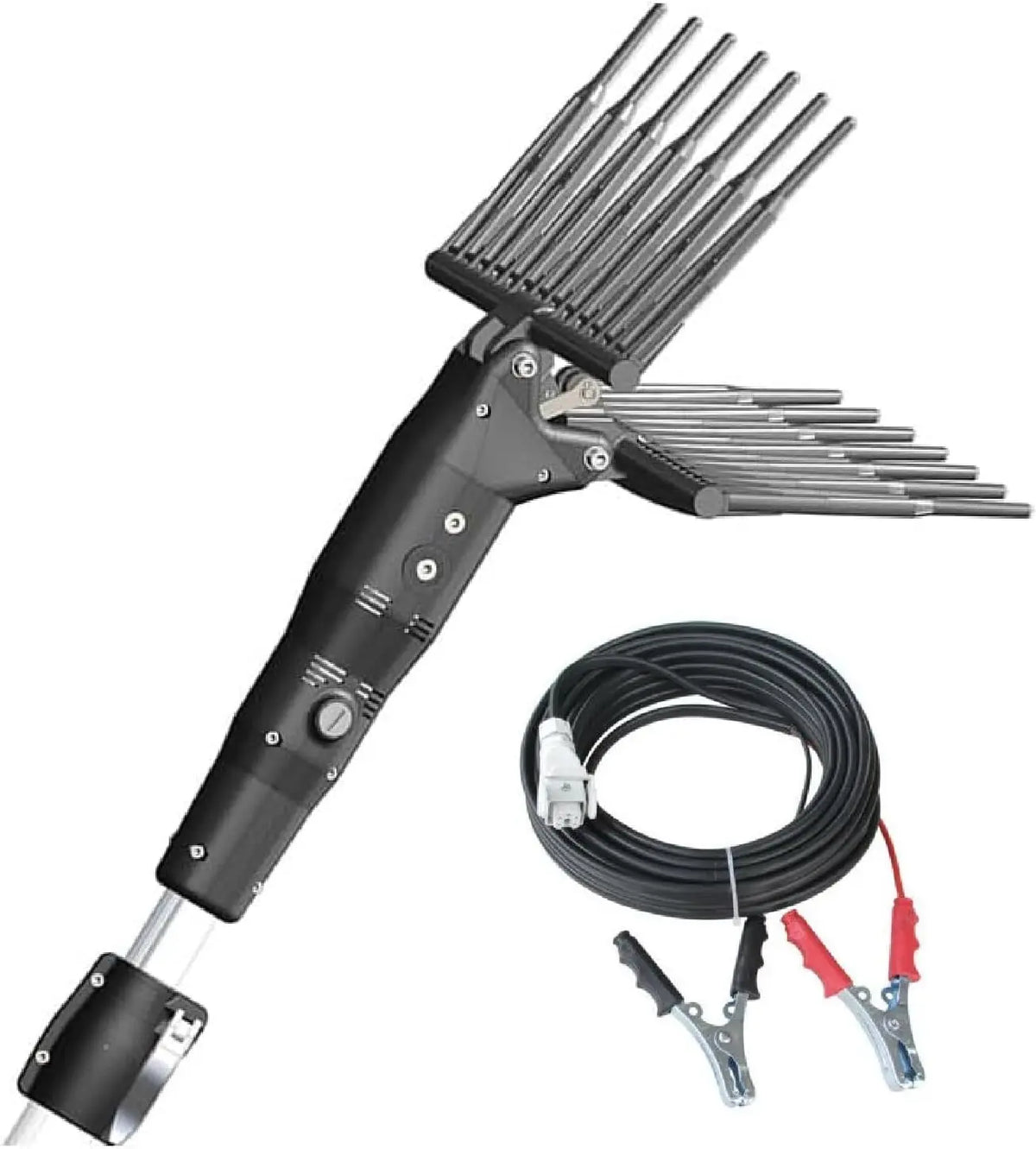 Crisalide - Minelli OlivGreen A3 Secoueur Récolte Olives Abacleur Secouant à Batterie - Noir – 60 Ah
