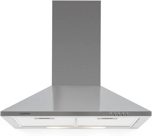Klarstein TR60WS - Hotte aspirante – 40 W, 310 m³/h, 50 Hz, argenté