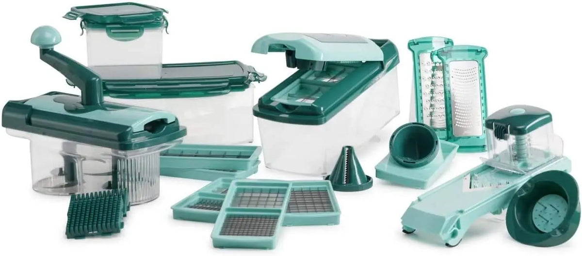 Genius Nicer Dicer Fusion julietti mandoline – gris/vert