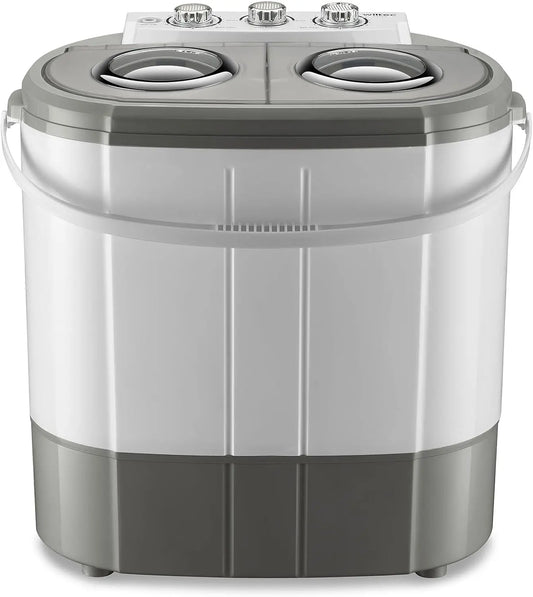 Wiltec Lave-linge de camping 230 W – 60 x 36 x 60 cm, 50 Hz, gris