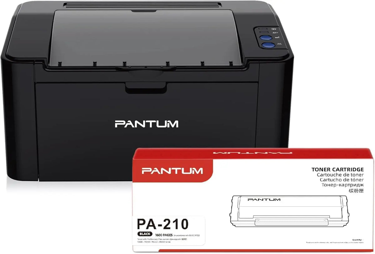 PANTUM P2502W Imprimante Laser – PA-210, noir/blanc