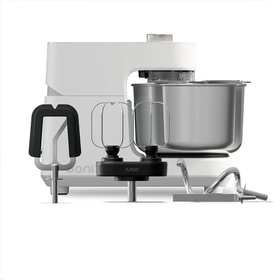 Ooni Halo Core Pétrin Spirale 4,8 L Machine Pâte Pizza Blanc Polaire – 300 W