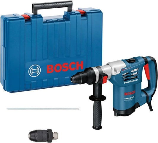 Bosch Professional perforateur GBH 4-32 DFR avec mandrin interchangeable SDS plus – 900 W, bleu