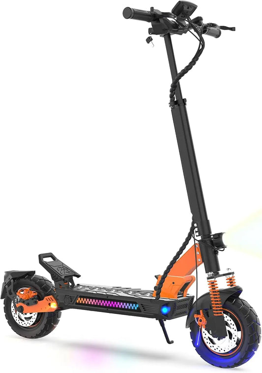 Trottinette électrique Adulte – 500 W, 23,4 Ah, gris