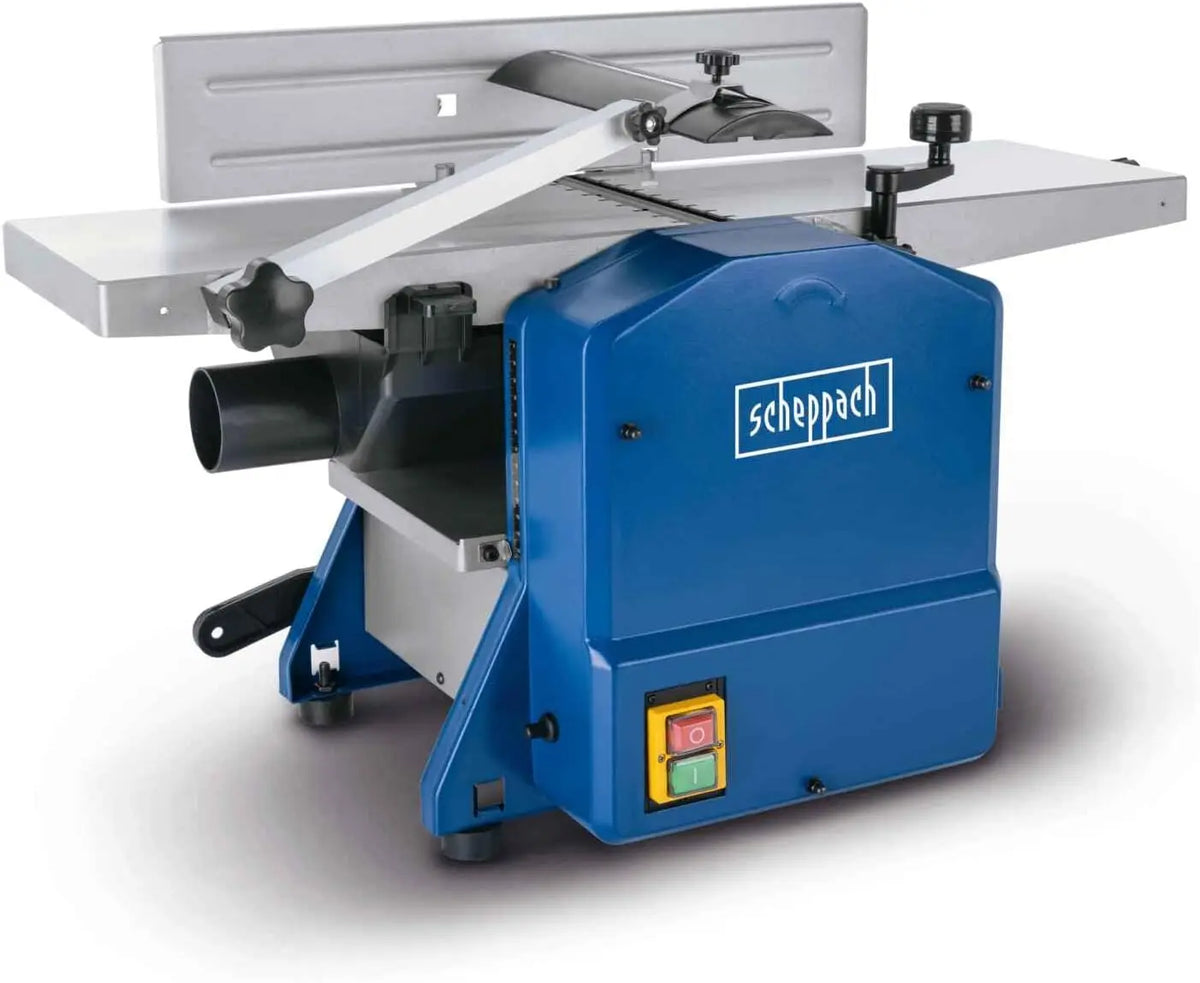 Scheppach Raboteuse & Dégauchisseuse compacte HMS850 |1250W – gris/bleu