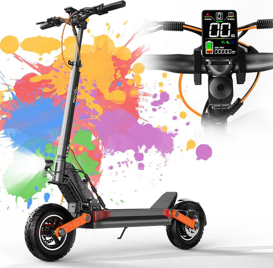JOYOR Trotinette Electrique Adulte S/T/Y Serie Autonomie 50-90KM Moteur 2000W Trottinette électrique – gris