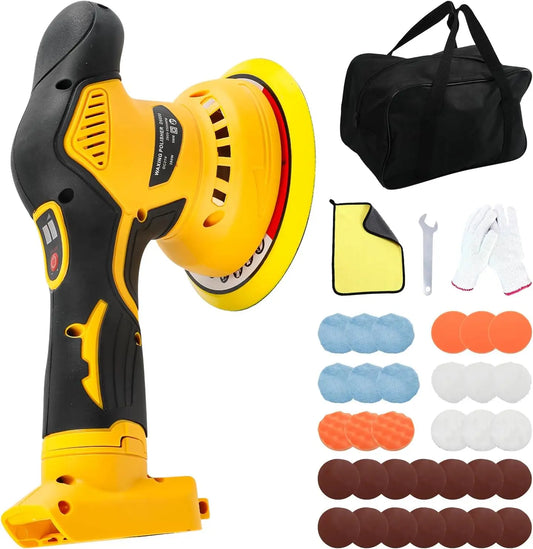 Dewalt Polisseuse sans fil pour Dewalt – sans batterie, orange/noir/jaune