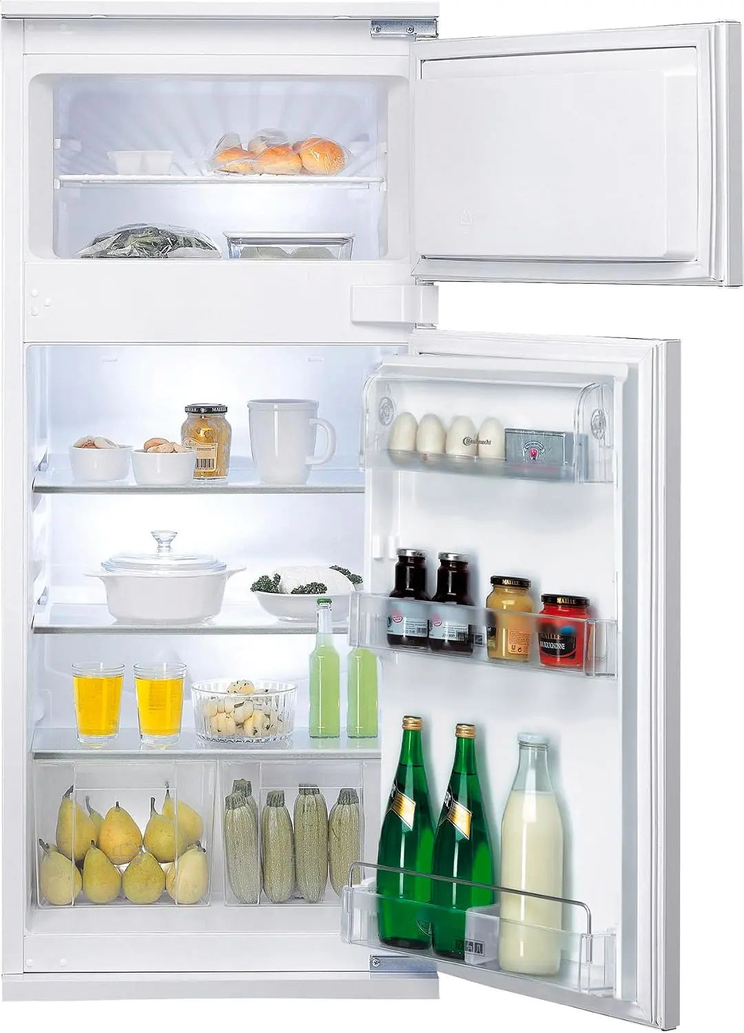 Bauknecht KDI 12S2 Réfrigérateur/Congélateur Intégré 173 L Régulation électronique de la Température – gris