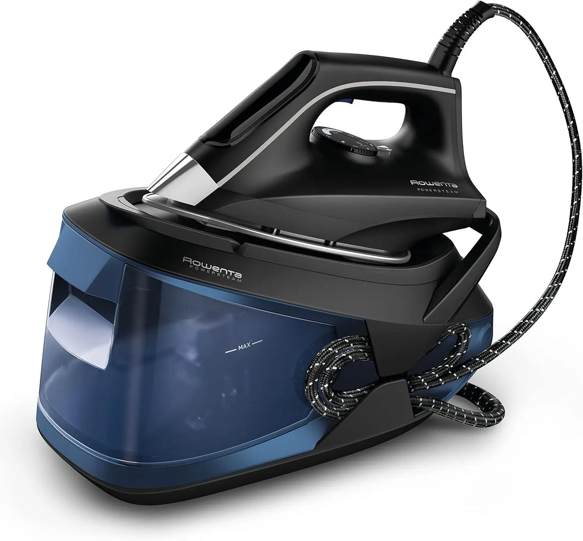 Rowenta Powersteam VR8315 Centre de repassage haute pression 6,2 bars – gris/noir/bleu