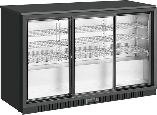 METRO Professional Arrière Bar Réfrigéré GBC3103 – 160 W, 135 x 52 x 86,5 cm, noir