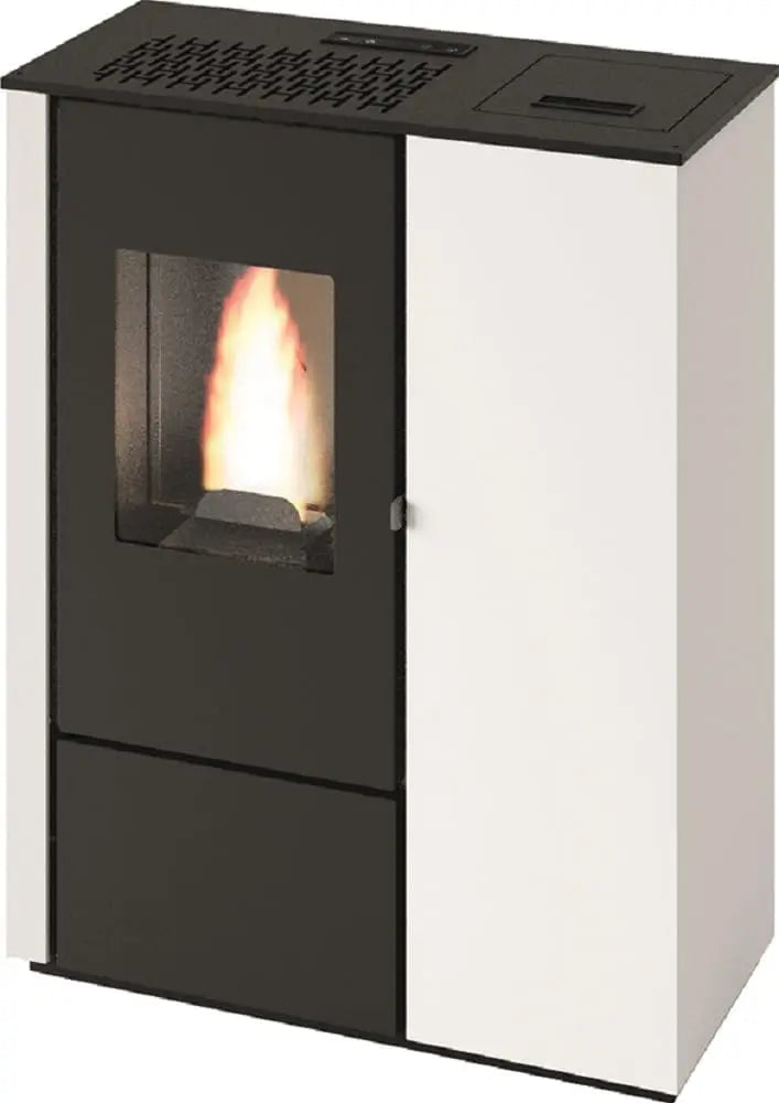 Poêle à granulés slim aurora 8 kw br – gris